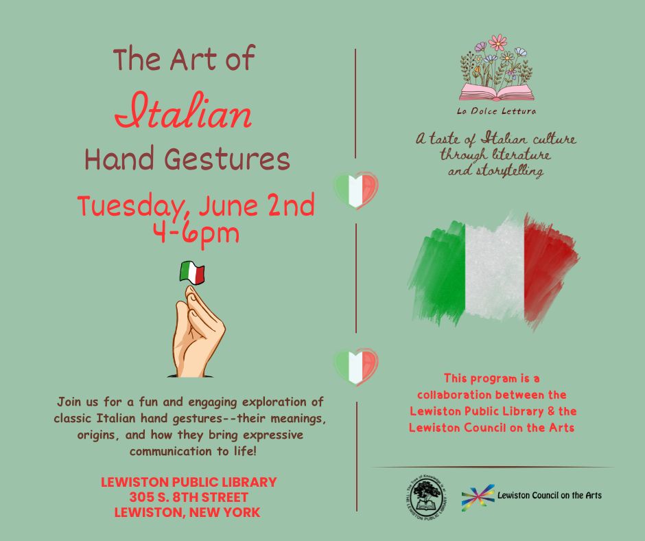 La Dolce Lettura, The Art of Italian Hand Gestures Image
